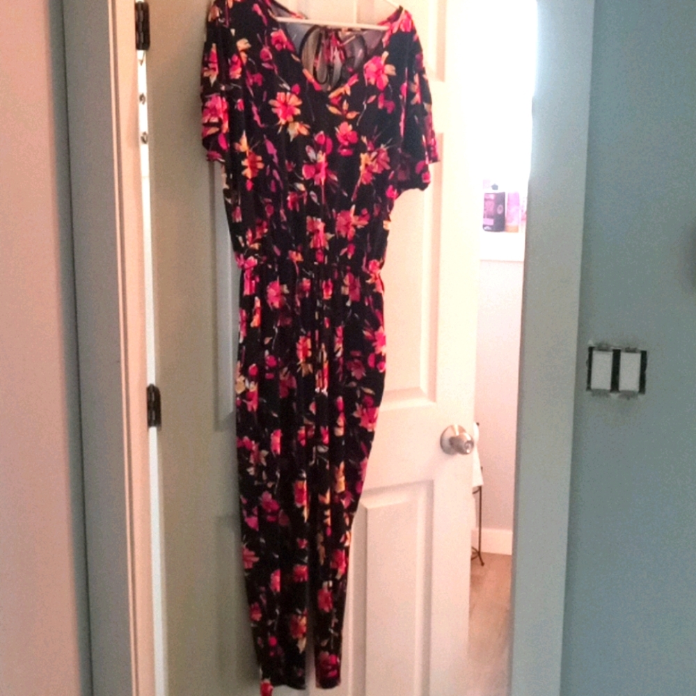 Bright Floral Jumpsuit
